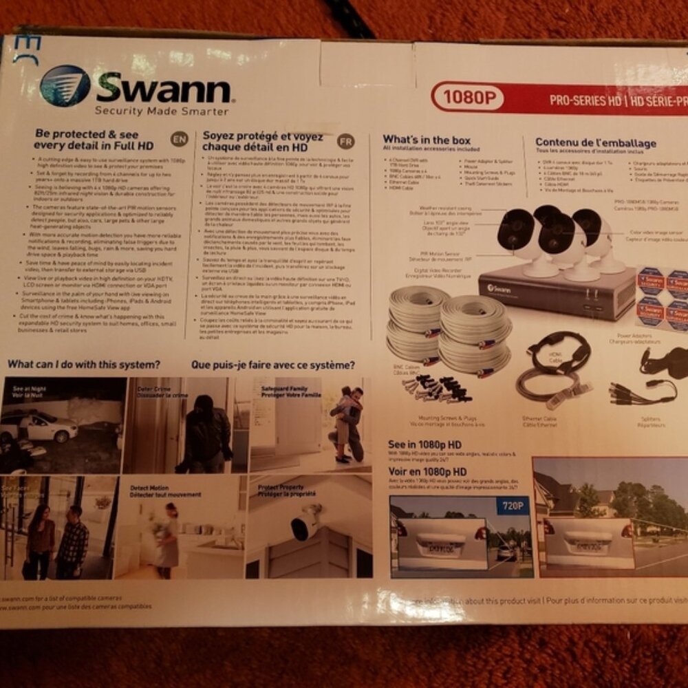 Home security camera systems